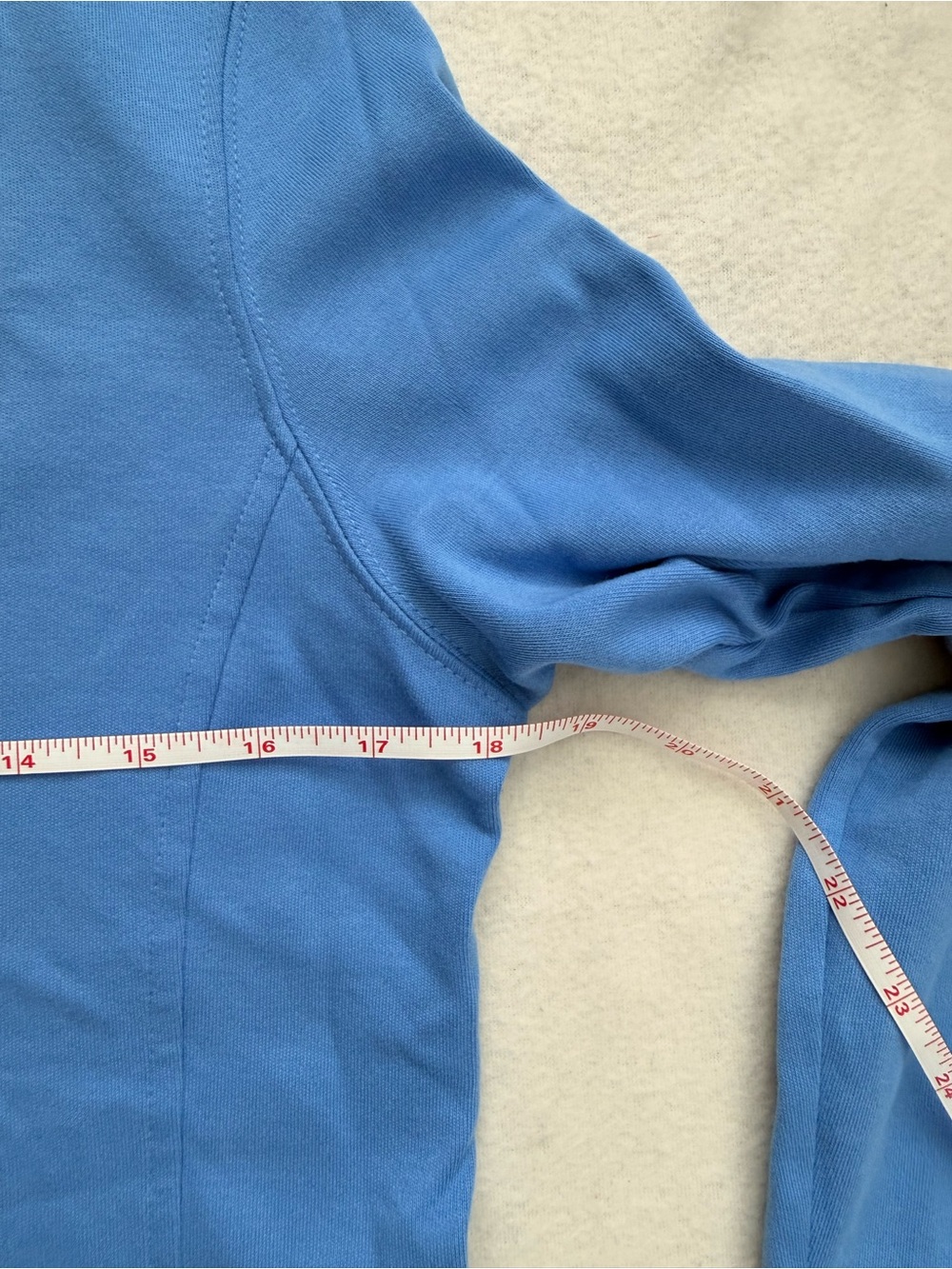 Vineyard Vines Bright Blue Half-Zip Pullover with Teal Inner Collar - Picture 7 of 8